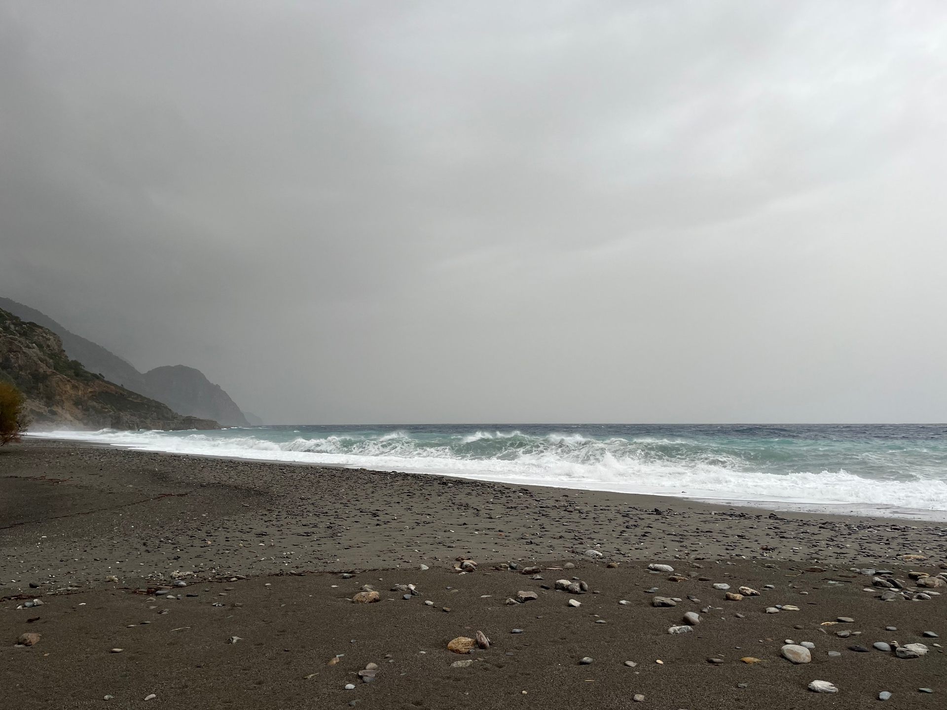 Sougia in winter