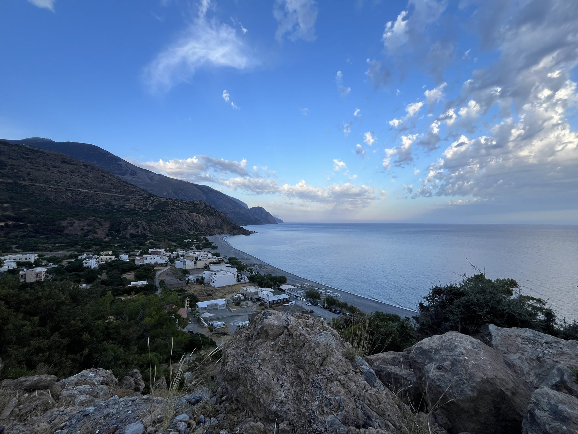 Sougia bay from the rocks