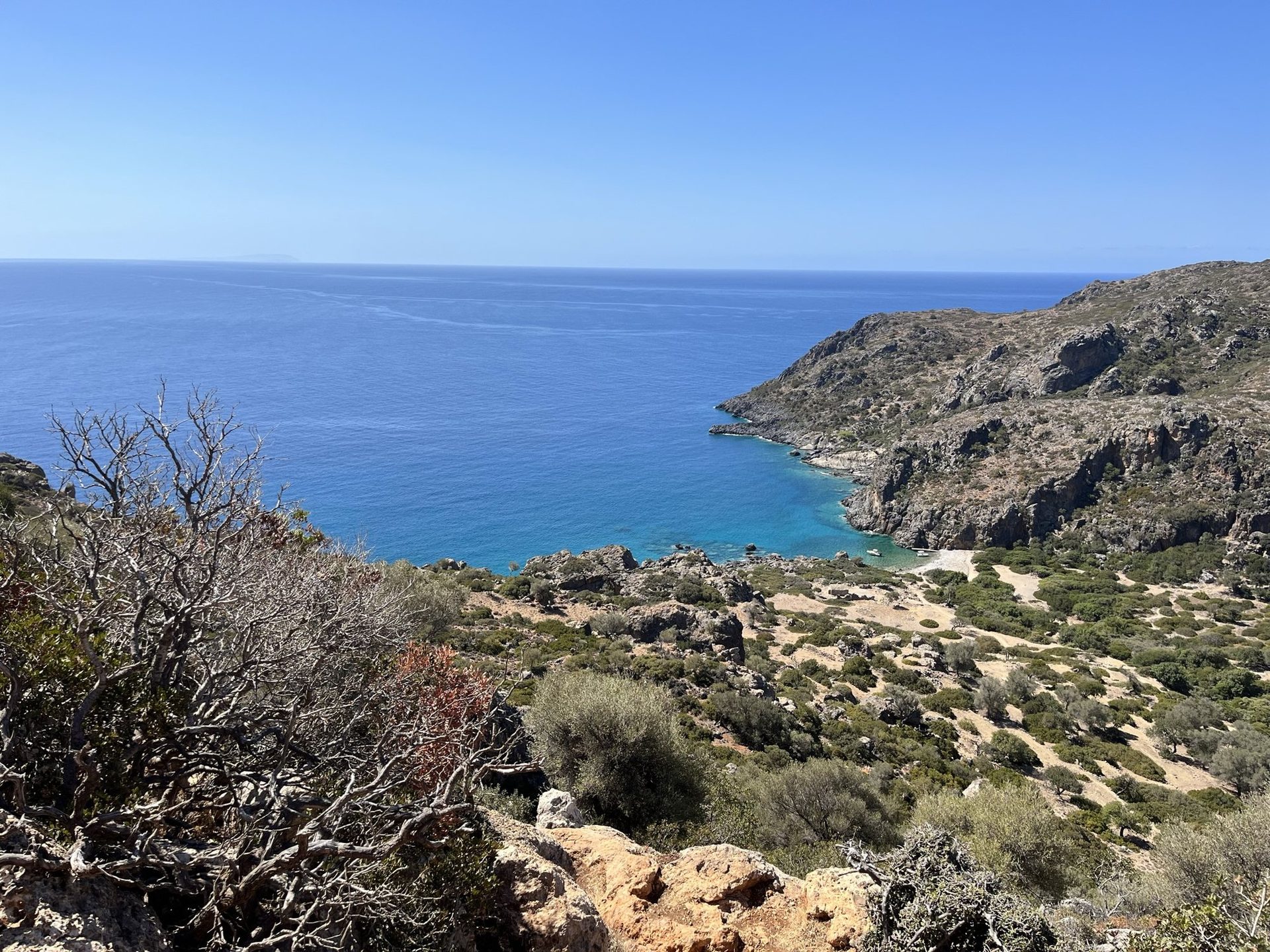 Lissos: the walk, the theatre, the boat back
