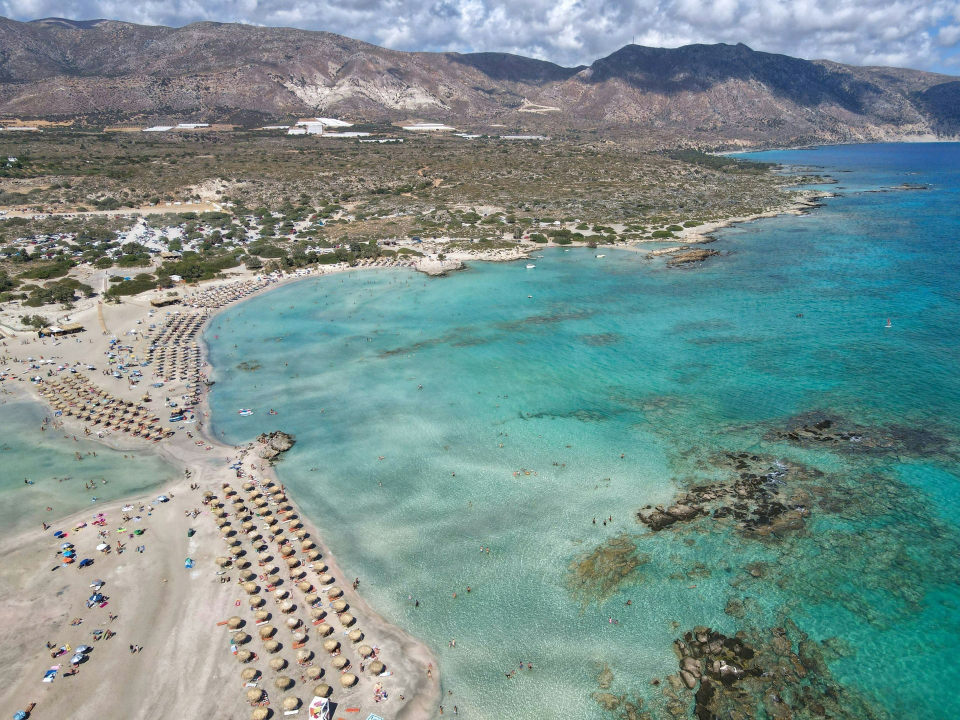 Elafonisi beach