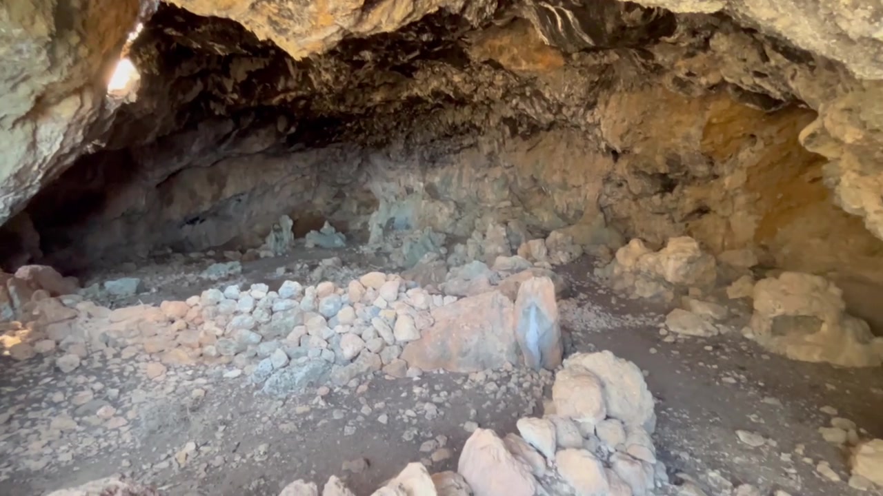Inside the Polyphemus cave