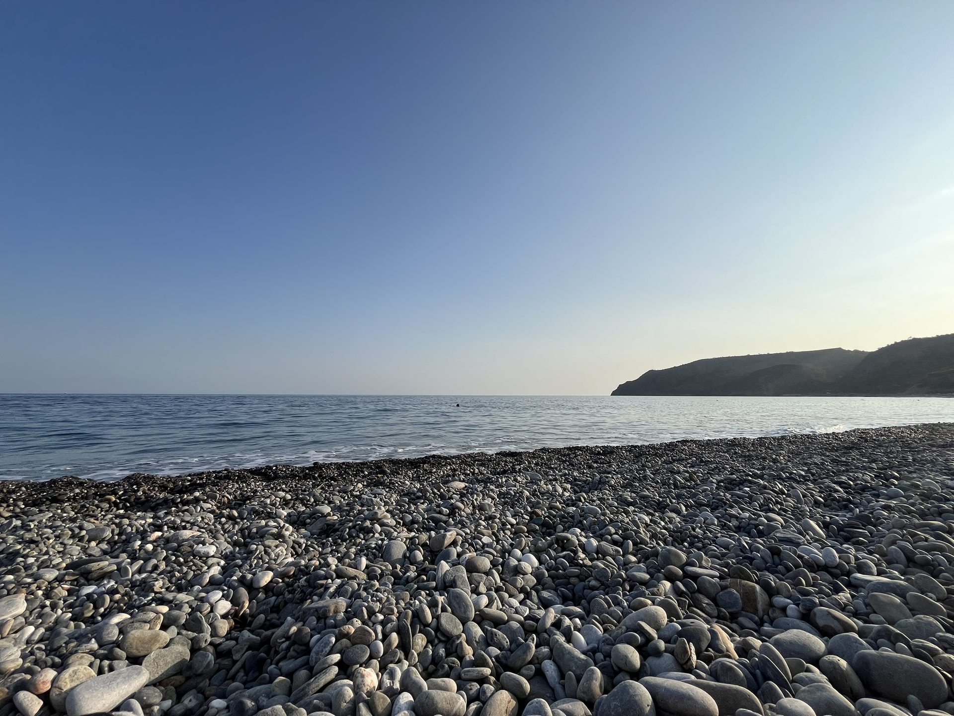 the beach
